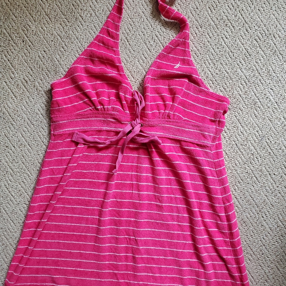 Nautica Beach Dress Fuxia size L